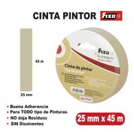 FIXO Cinta Pintor   25Mmx45M Fixo Bricodeco