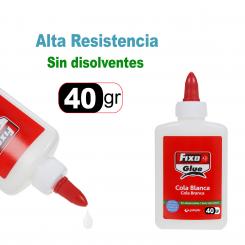 FIXO Cola Blanca FIXO Glue 40 G.