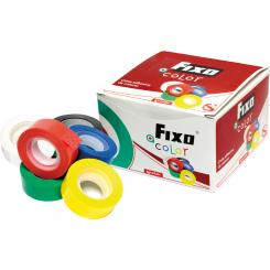 FIXO Cinta color 33Mx19mm Bolsa 16 UDS colores Surtido