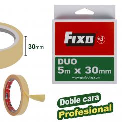 FIXO Duo Cinta Adhesiva Doble Cara 5M X 30mm