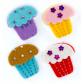 fixo-kids-12-figuras-fieltro-adhesivas-3d-cupcakes