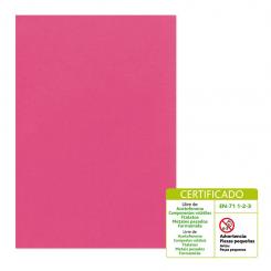 FIXO KIDS Bolsa 10 lámina Goma Eva 2mm 40X60 Fucsia