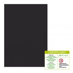 FIXO KIDS Bolsa 10 lámina Goma Eva 2mm 40X60 Negro