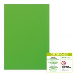FIXO KIDS Bolsa 10 lámina Goma Eva 2mm 40X60 Verde claro