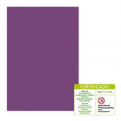 FIXO KIDS Bolsa 10 lámina Goma Eva 2mm 40X60 Violeta