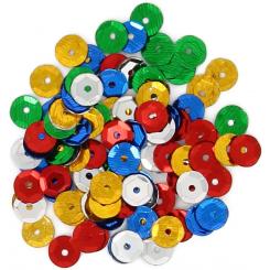 FIXO KIDS Bolsa 20G.Lentejuela Circulo colores surtidos
