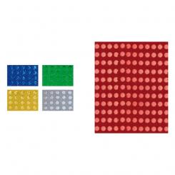 FIXO KIDS Bolsa 5 lámina Goma Eva Metalizada 40X60 Azul