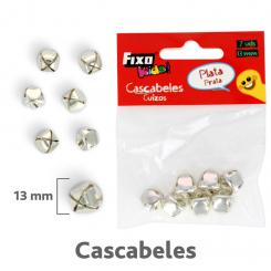 FIXO KIDS Bolsa 7 cascabeles plata 13mm