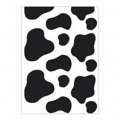 FIXO KIDS Bolsa de disfraces 65x90 impresas Vaca Dálmata Blanco Negro