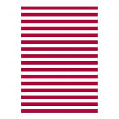 FIXO KIDS Bolsa de disfraces 65x90 impresas Payaso Rayas Blanco Rojo