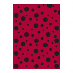 FIXO KIDS Bolsa de disfraces 65x90 impresas Mariquita Topos