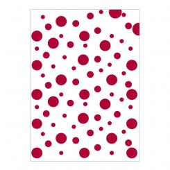 FIXO KIDS Bolsa de disfraces 65x90 impresas Payaso Faralaes Topos Rojos