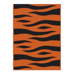 FIXO KIDS Bolsa de disfraces 65x90 impresas Tigre Naranja negro