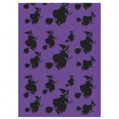 FIXO KIDS Bolsa de disfraz Halloween 65x90 impresas Bruja (pack 5 uds)