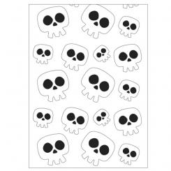 FIXO KIDS Bolsa de disfraz Halloween 65x90 impresas Calavera (pack 5 uds)