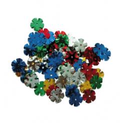 FIXO KIDS Bote 50G Lentejuelas Flor colores surtidos