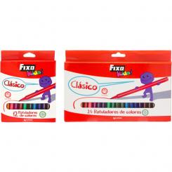Fixo Kids Caja 24 Rotuladores Clasicos