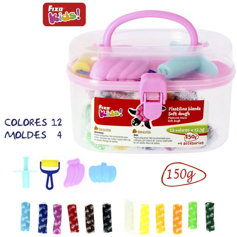 fixo-kids-cofre-plastilina-12-colores-150g-4-accesorios-rosa