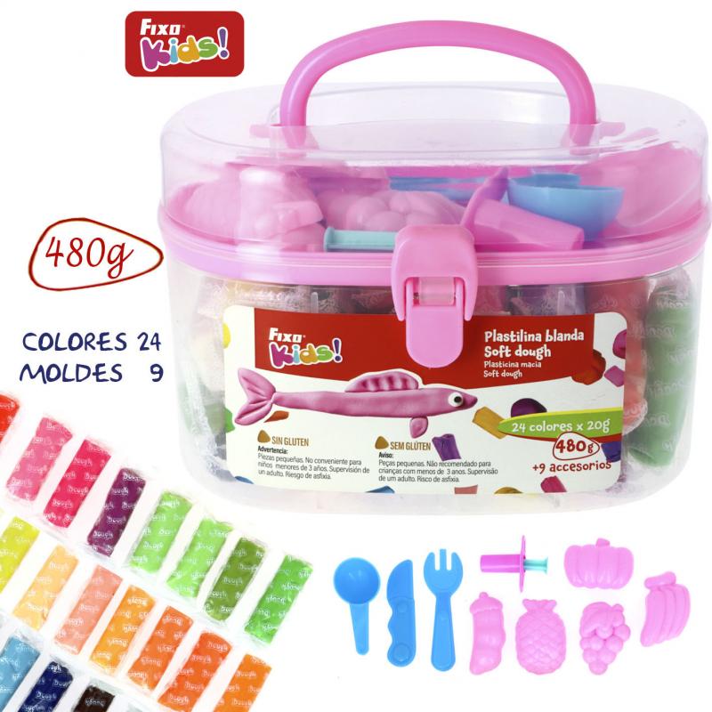 fixo-kids-cofre-plastilina-24-colores-480g-9-accesorios-rosa