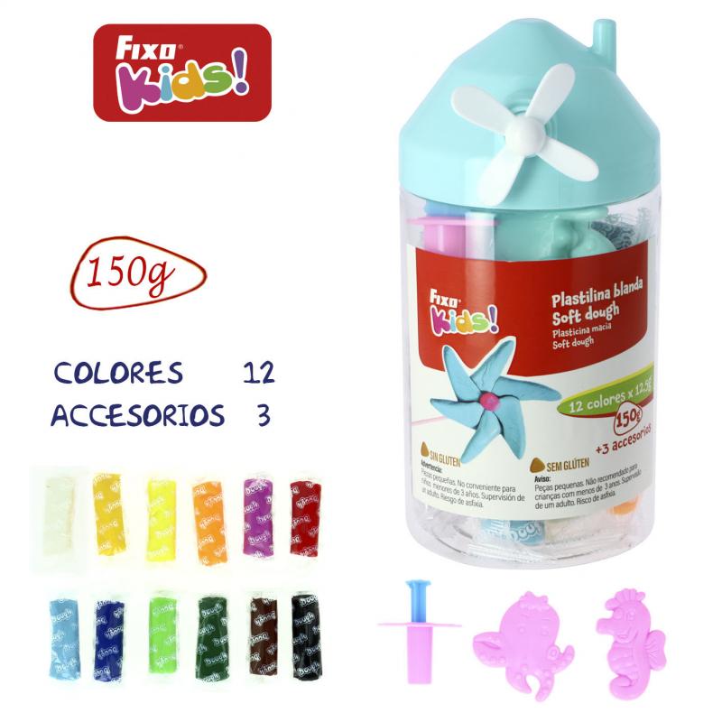 fixo-kids-molino-plastilina-12-colores-150g-3-accesorios-azules