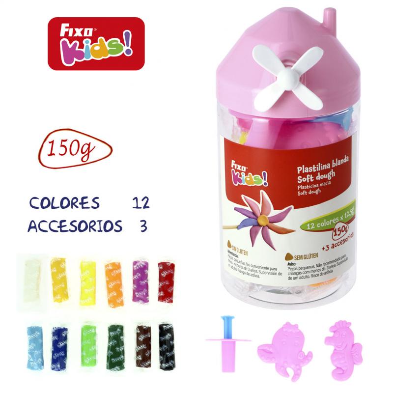 fixo-kids-molino-plastilina-12-colores-150g-3-accesorios-rosa