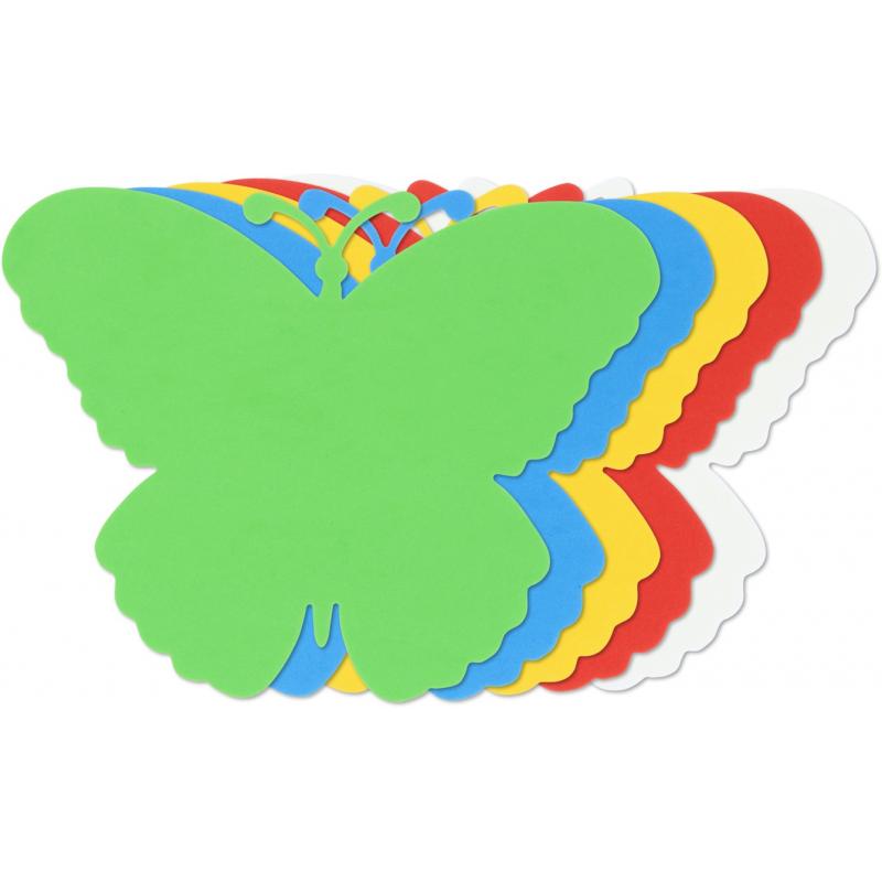 fixo-kids-pack-25-figuras-goma-eva-2mm-mariposa