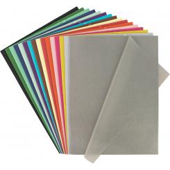 FIxO KIDS Pack 25 Papel Seda 50x75  Negro