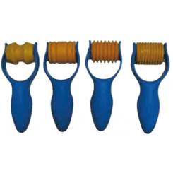 FIXO KIDS Pack 4 Rodillos Formas Surtida 14,5X4,5C