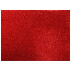 FIxO KIDS Pack 5 Cartulinas purpurina 50x65cm Rojo 280G