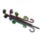 fixo-kids-pack-50-limpiapipas-brillantes-30cmx6mm-brillantes-rosa-plata
