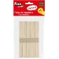 fixo-kids-pack-50-palos-de-madera-natural-15cm