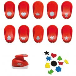 FIXO KIDS Perforadora Taladro Goma Eva 1,6cm Corazon