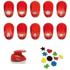 FIXO KIDS Perforadora Taladro Goma Eva 1,6cm Flor