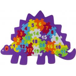 FIXO KIDS Puzzle Goma Eva     Dinosaurio
