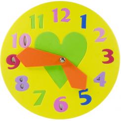FIXO KIDS Puzzle Goma Eva     Reloj