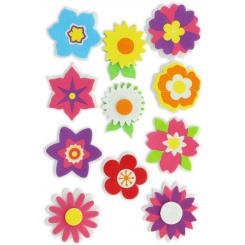 FIXO KIDS Set Figuras Goma Eva 3D Flores 2