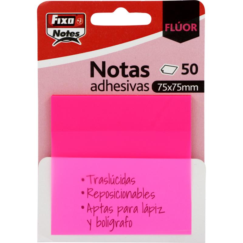 fixo-pack-50-notas-adhesivas-75x75mm-fucsia-neon