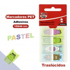 FIXO Pack Popup 4 Banderitas adhesivas marcadores 20H 15X44mm Hello
