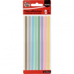 Fixo Pack8 Tiras Adhesivas Pastel 20H 5X135Mm Fixo