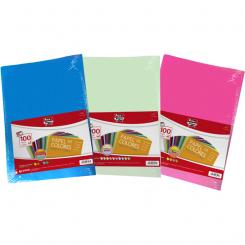FIXO Paquete 100 Hojas A4 80G Surtido Pastel