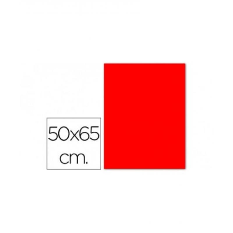 FIXO Paquete 25 Cartulina 180G 50X65mm S/E rojo Navida