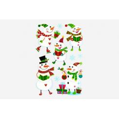 FIXO Pegatinas con Ojitos Moviles Muñecos Nieve