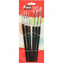 FIXO Set 8 Pincel Nº0-14 Redondos Fixoart