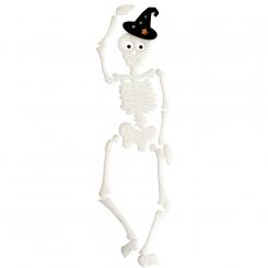 FIXO Set Figuras Gel  Esqueleto Halloween