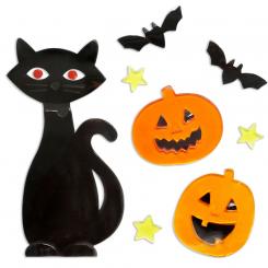 FIXO Set Figuras Gel  Gato Halloween