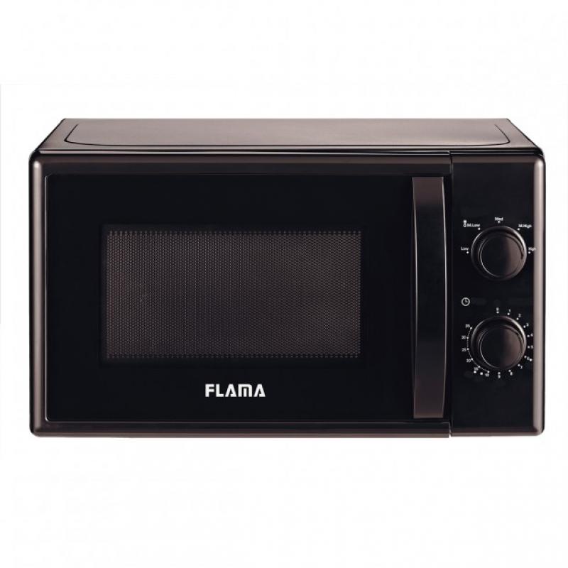 flama-1834fl-encimera-solo-microondas-20-l-800-w-negro