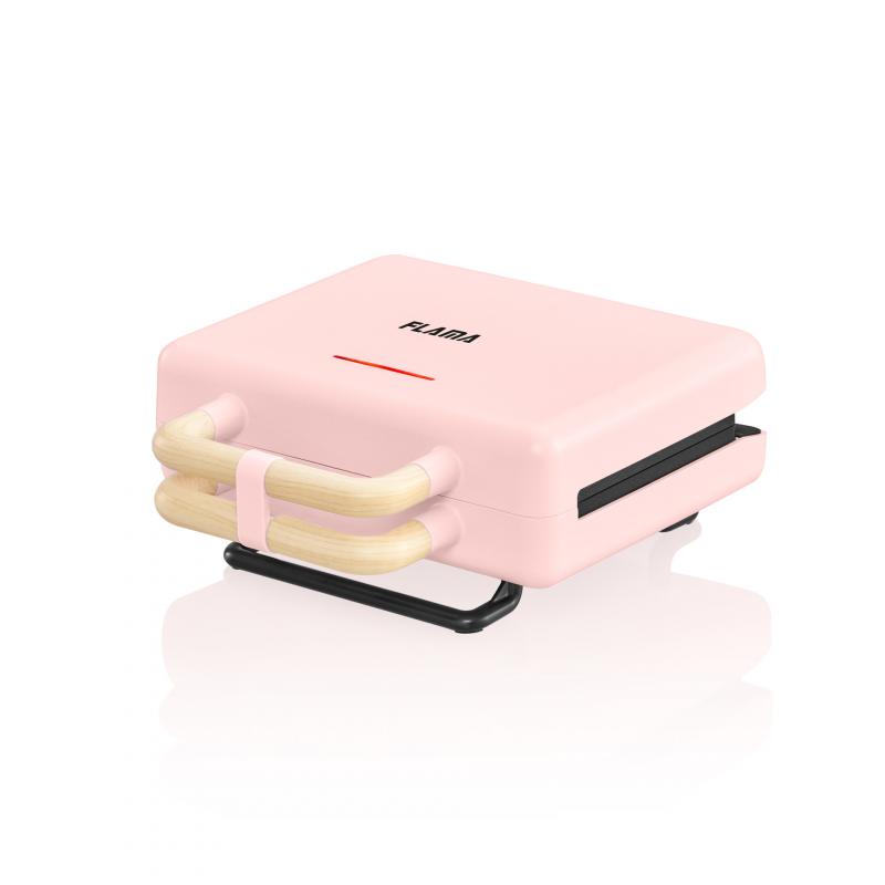 flama-4963fl-sandwichera-800-w-cherry-fruit-rosa