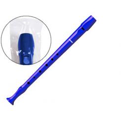 Flauta Hohner 9508 Color Azul Funda Verde Y Transparente
