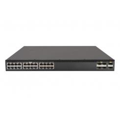 HPE FlexFabric 5710 24XGT 6QSFP+/2QSFP28 Gestionado L3 10G Ethernet (100/1000/10000) 1U Negro