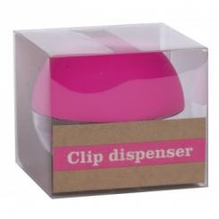 APLI Fluorescente  Collection Clip Dispenser Rosa